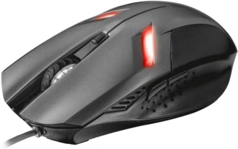 TRUST Mouse ottico Trust Ziva Gaming cablato silver 